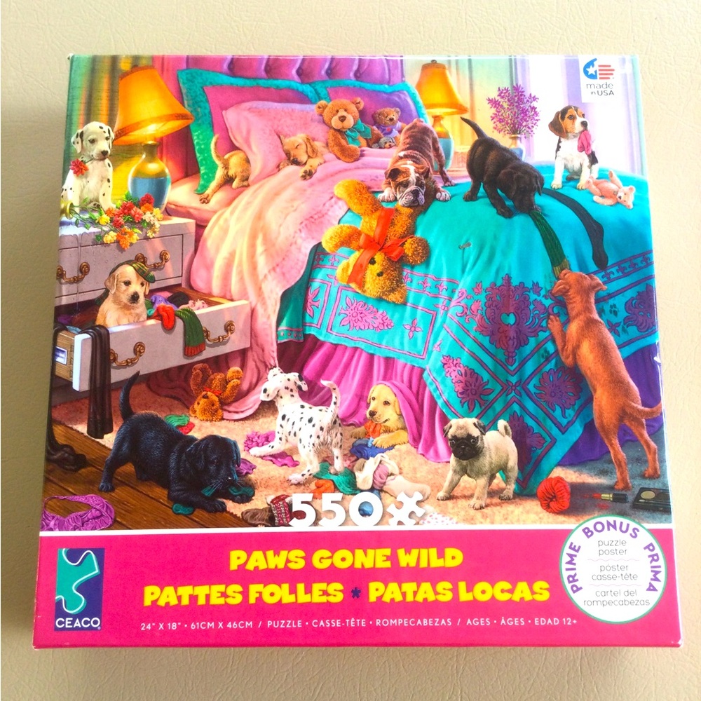 🧩 Paws Gone Wild Jigsaw Puzzle COMPLETE